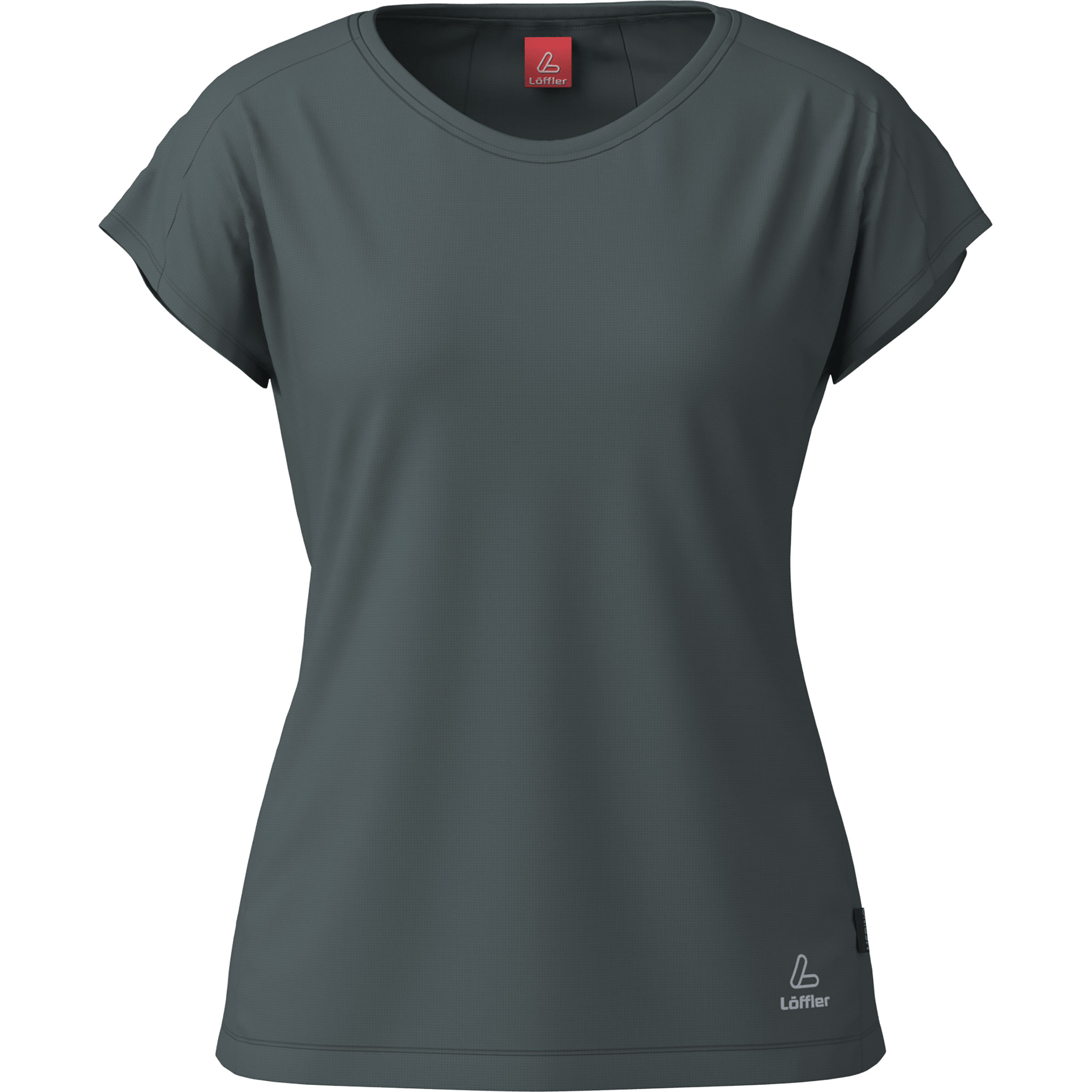 Löffler Loose Damen T-Shirts grau Größe XXL Trekking Schnell trocknend
