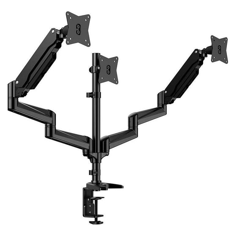 Huanuo Triple monitor mount 17-32" HNTS3B-UK (Tisch, 32", 8 kg) (HNTS3B-UK)