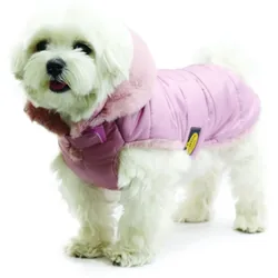 Fashion Dog Hunde-Steppmantel für Malteser - Rosa - 43 cm