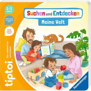 tiptoi Spielbuch Suchen und Entdecken, Meine Welt, 2-3 Jahre, interaktives Bilderbuch