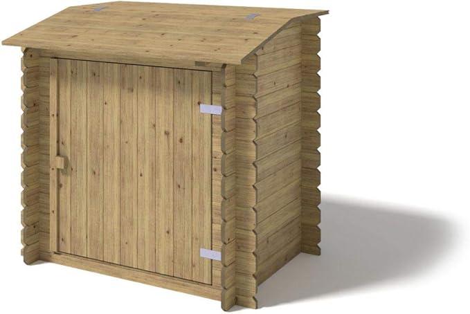 Pumpenhaus Holz 1,15 m Gerätehaus Gartenhaus Geräteschuppen Geräteschrank Allzweck Universal Aufbewahrung
