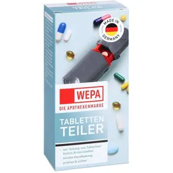 WEPA Tablettenteiler farbig sortiert