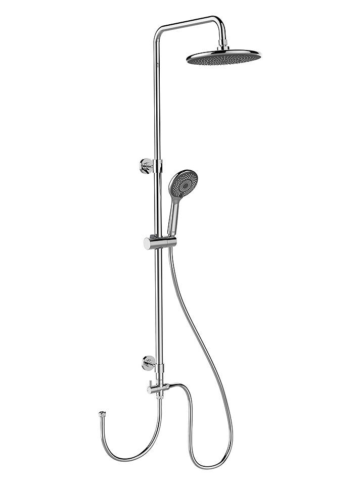 Wenko Edelstahl-Duschsystem "Watersaving" - (H)120 cm - onesize