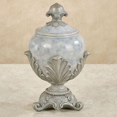 Touch of Class Lionna Decorative Covered Jar Blue , Blue
