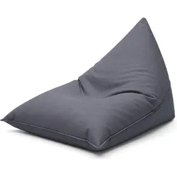 Urbanara, Sitzsack, Sitzsack Basic-Outdoor Triangle, 300 l, Grau