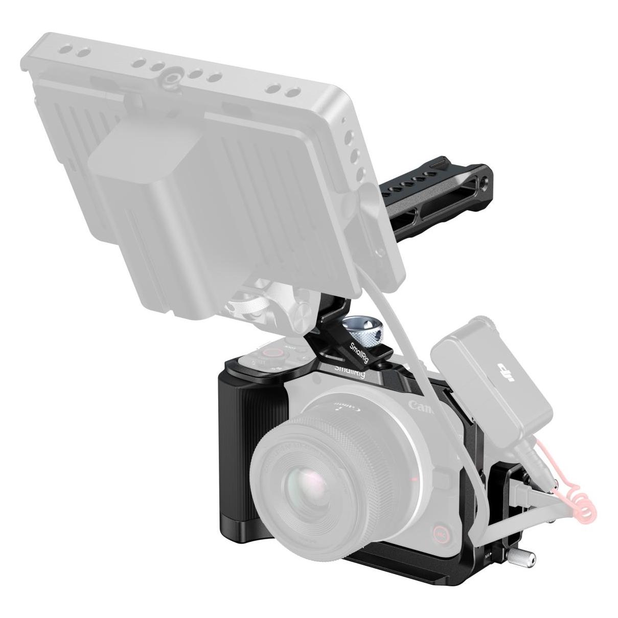 SmallRig 5766 Cage Kit for Canon EOS R50 V (Black) (Cage) (5766)