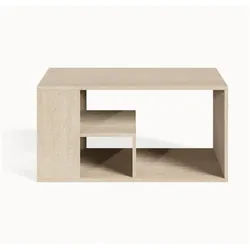 En.Casa, Couchtisch + Beistelltisch, Couchtisch Antaa 80x50x40 cm Travertin (50 x 80 x 40 cm)