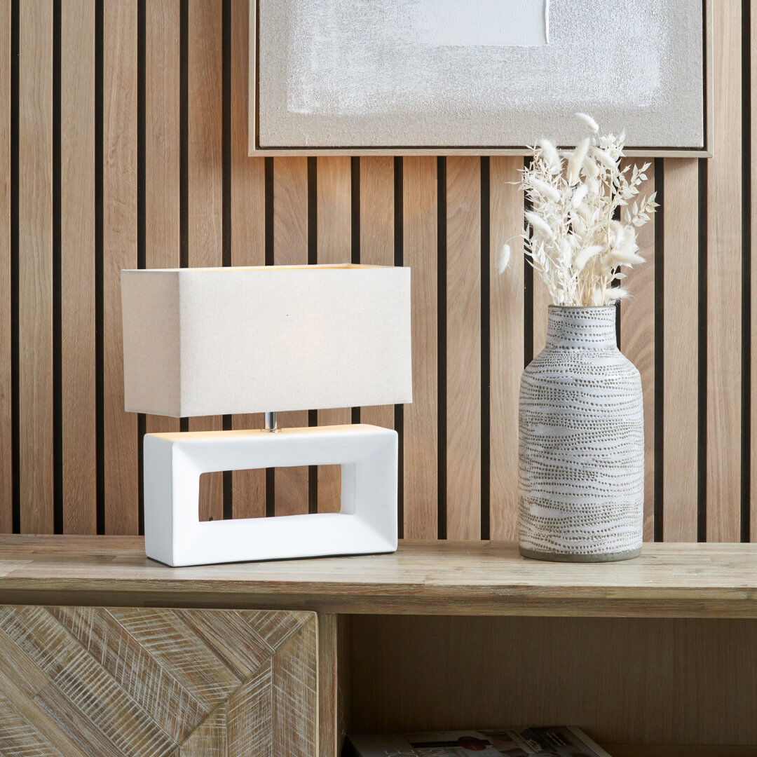 Mercury Wyona Ceramic Standard White 35cm H X 32cm W X 16cm D