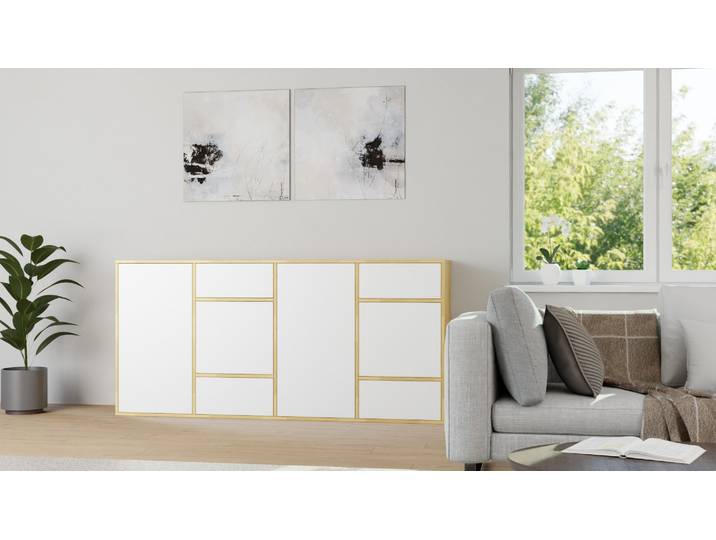 Meuble TV sur mesure pickawood Hêtre Naturel huilé