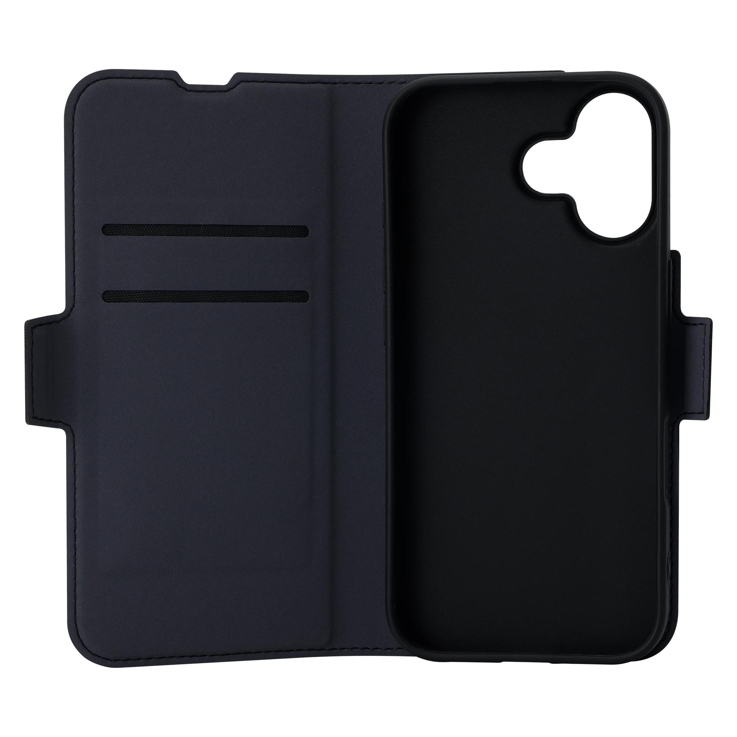 FoneKit MagSafe Compatible BookCase Case, iPhone 17, black (Apple iPhone 17) (61969314)