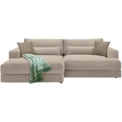 Ecksofa Fabiona links Cappuccino