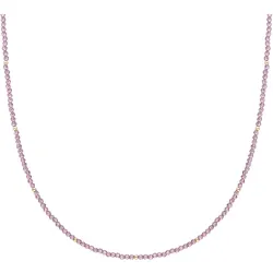 Sparkling Jewels Sparkling - Purple Quartz Beaded Necklace NLK04G-G59, Handykette, Violett