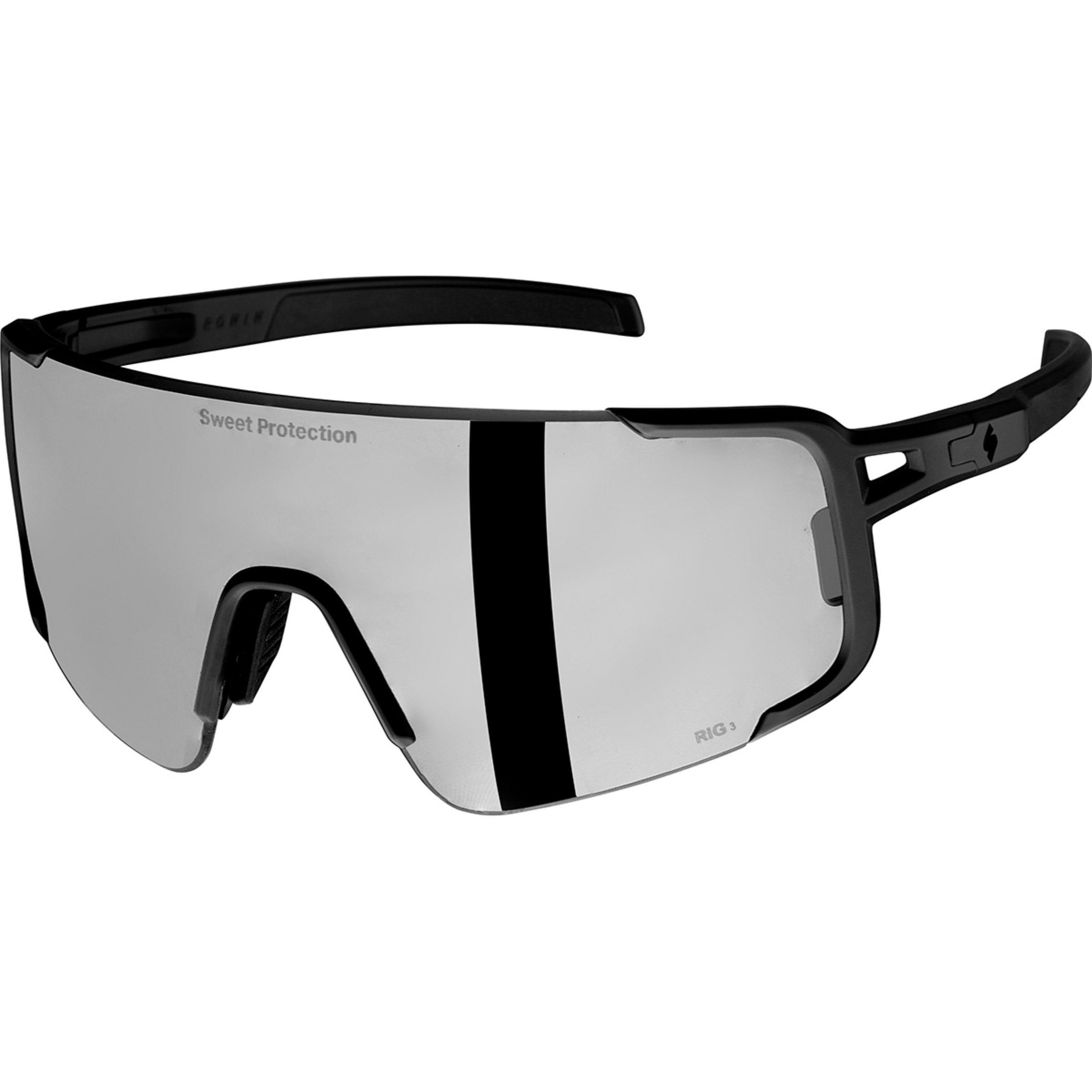 Sweet Protection Ronin RIG Reflect Sportbrille Sportbrillen & Sportsonnenbrillen schwarz Trailrunning | Mountainbike | Rennrad | Laufen