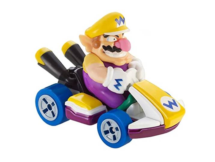 Hot Wheels mario kart wario