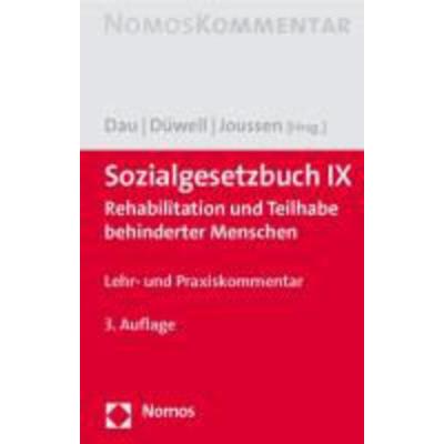 Sozialgesetzbuch IX, Gebundene Ausgabe von , Nomos, 978-3-8329-5426-0