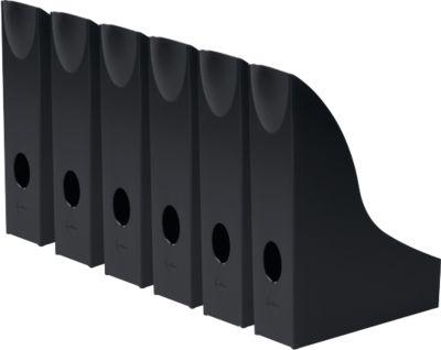Durable Stehsammler Basic, DIN A4, Polystyrol, schwarz