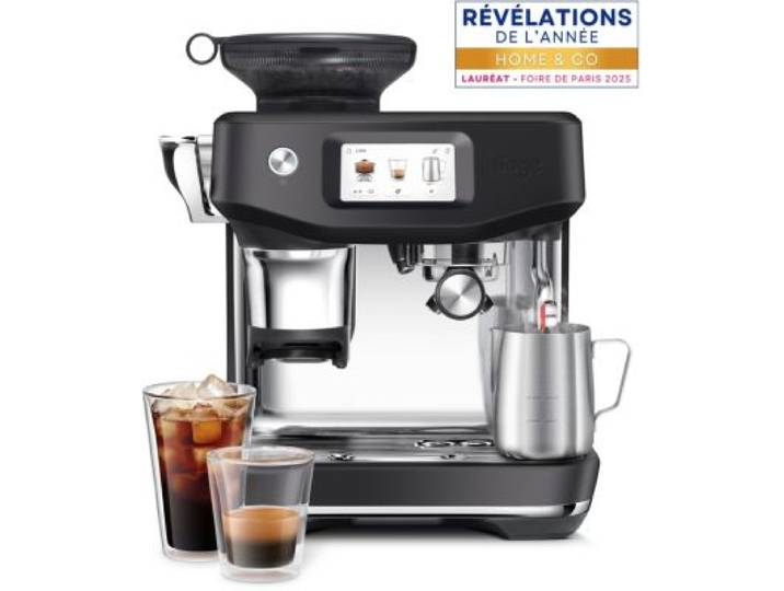 Sage Appliances - Machine À Expresso The Barista Touch Impress Ses882btr4feu1
