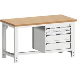 Bott 41003167.16V Werkbank (B x T) 1500 mm x 750 mm Lichtgrau