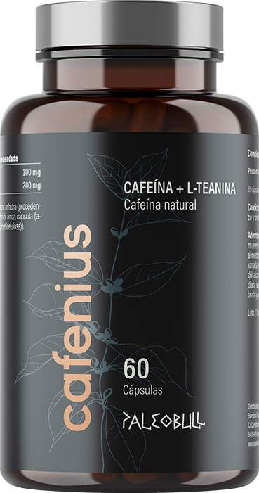 Paleobull Caffeine + L-Theanine 60 Capsules