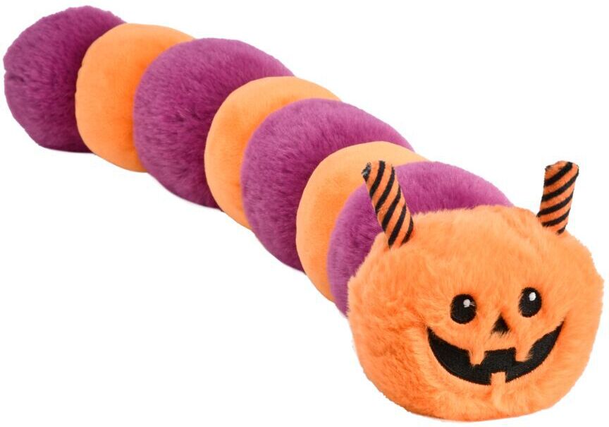 Little&bigger; Happy Halloween Pumpa-Larv Hundleksak 60 Cm