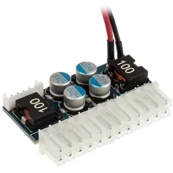 Akasa Stromversorgung (intern) (80 W), PC Netzteil, Gelb, Schwarz, Blau, Rot, Weiss