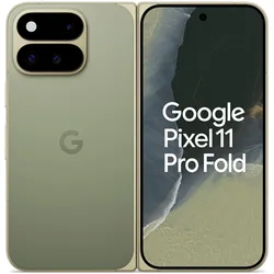 Google Pixel 11 Pro Fold (256 GB, Olive, 6.50", Dual SIM, 5G), Smartphone, Grün