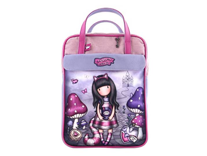 Safta Gorjuss Cheshire Cat 1147GJ01 Grote rugzak, uniseks, kinderen, meerkleurig, M, 50 hojas, M