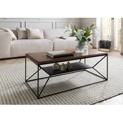 Couchtisch Mango 110x55x43 braun geölt LOUNGE COLLECTION #100