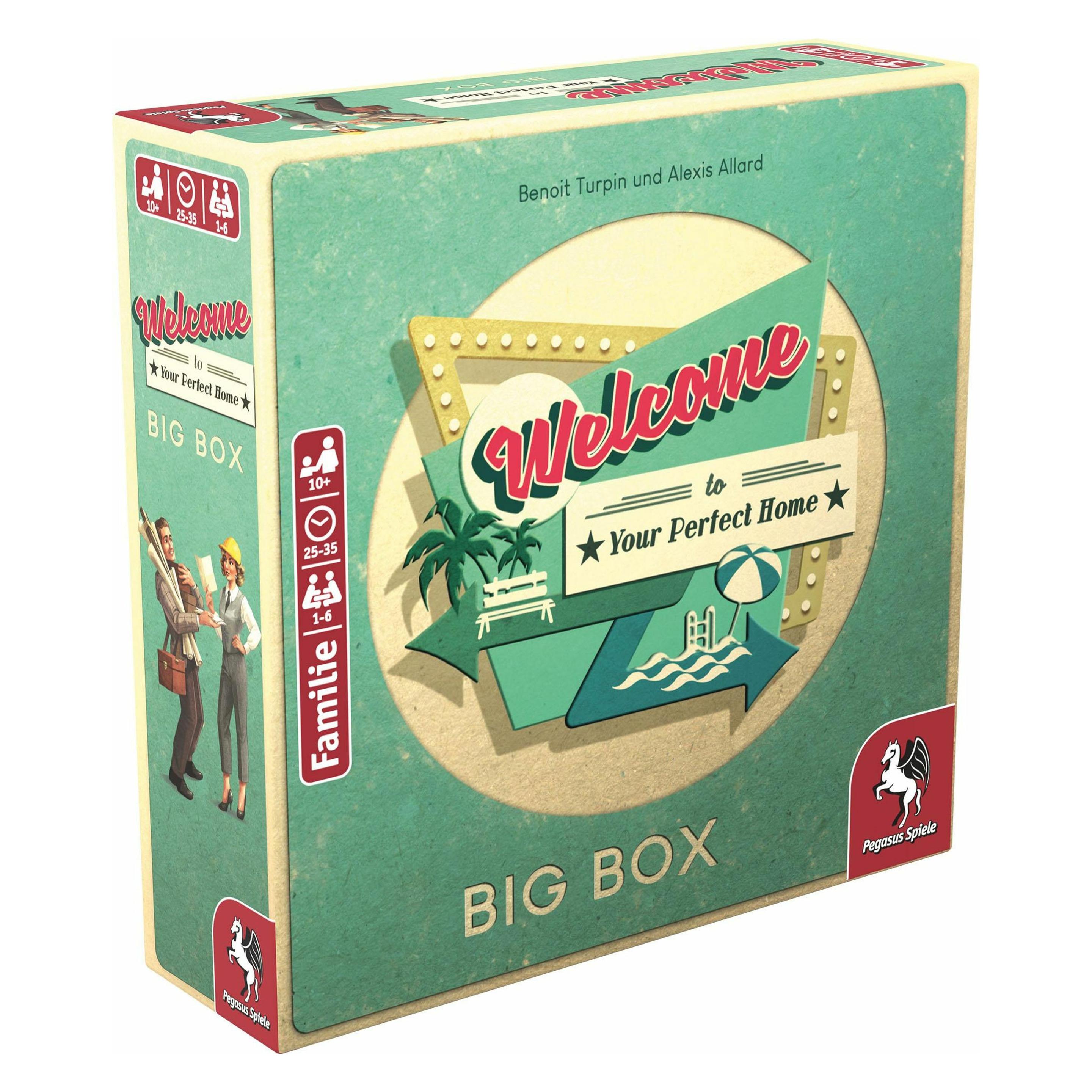 Pegasus Welcome to BigBox (Deutsch, 1 - 6 Spieler) (53155G)