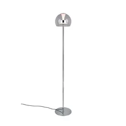 Stehlampe LED Standleuchte Bürolampe Metall Memoryfunktion Fußschalter H 130 cm