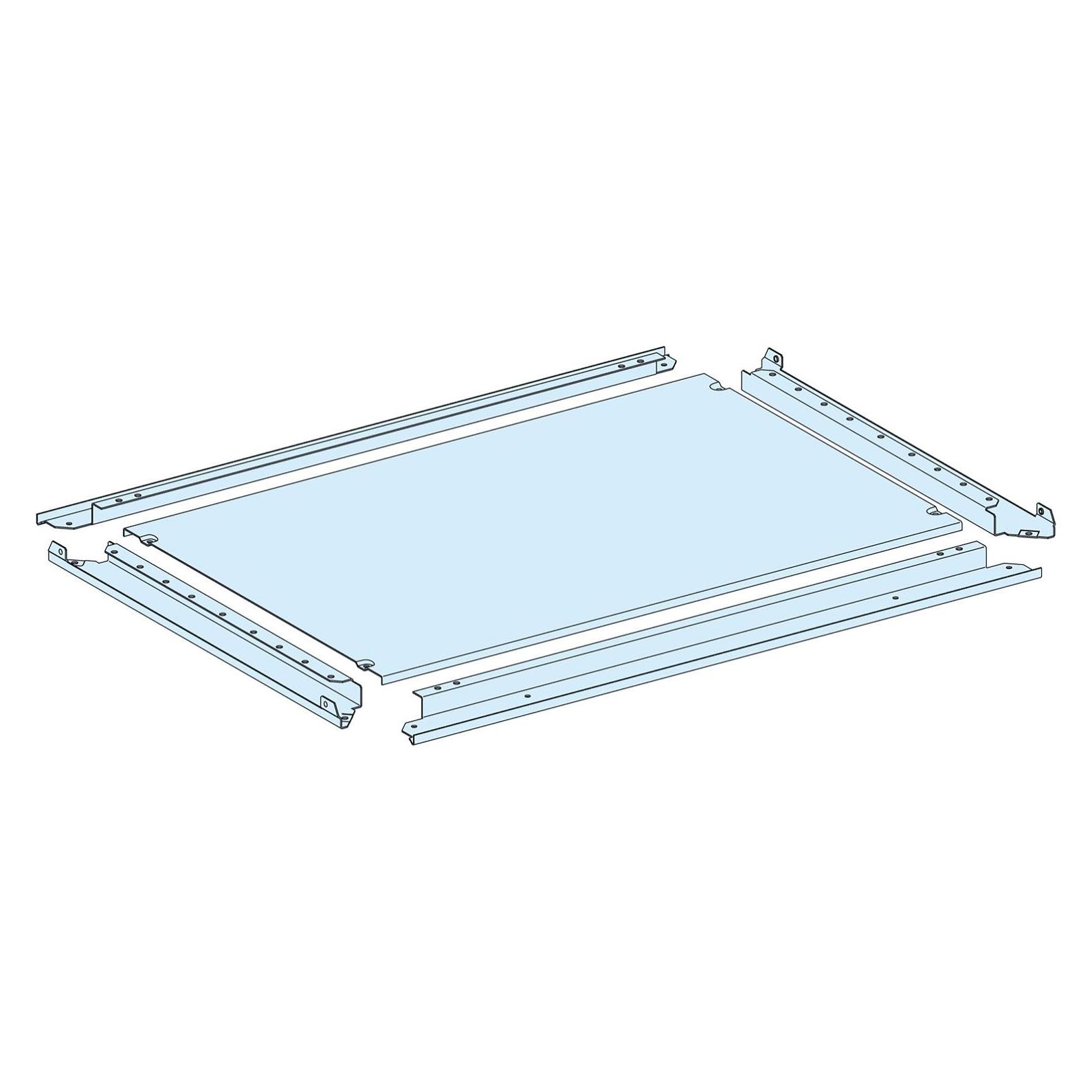 Schneider Electric Prisma Plus, System P, massive Bodenplatte 400x600mm, IP55 LVS08684 (LVS08684)