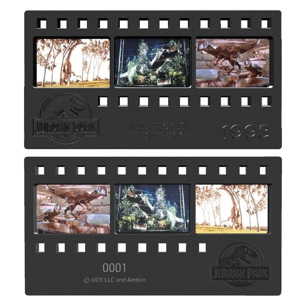 Fanattik Jurassic Park Lingot Metal Film Strip Collectible 12 cm (FNTK-UV-JP164)
