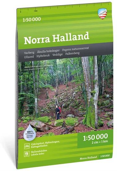 Calazo Norra Halland 1:50000