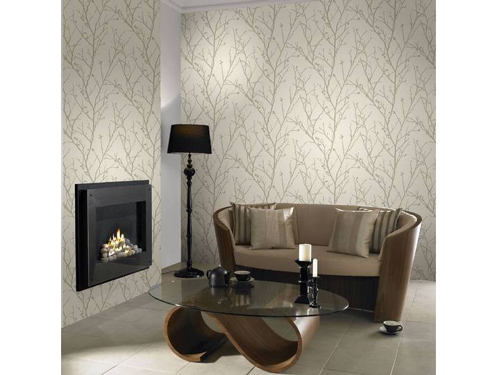 Vliestapete Water Silk Spring 52 x 1005 x 0cm Braun