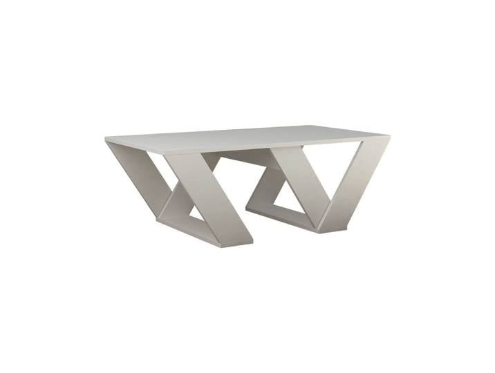 Table basse 110x60cm bois blanc