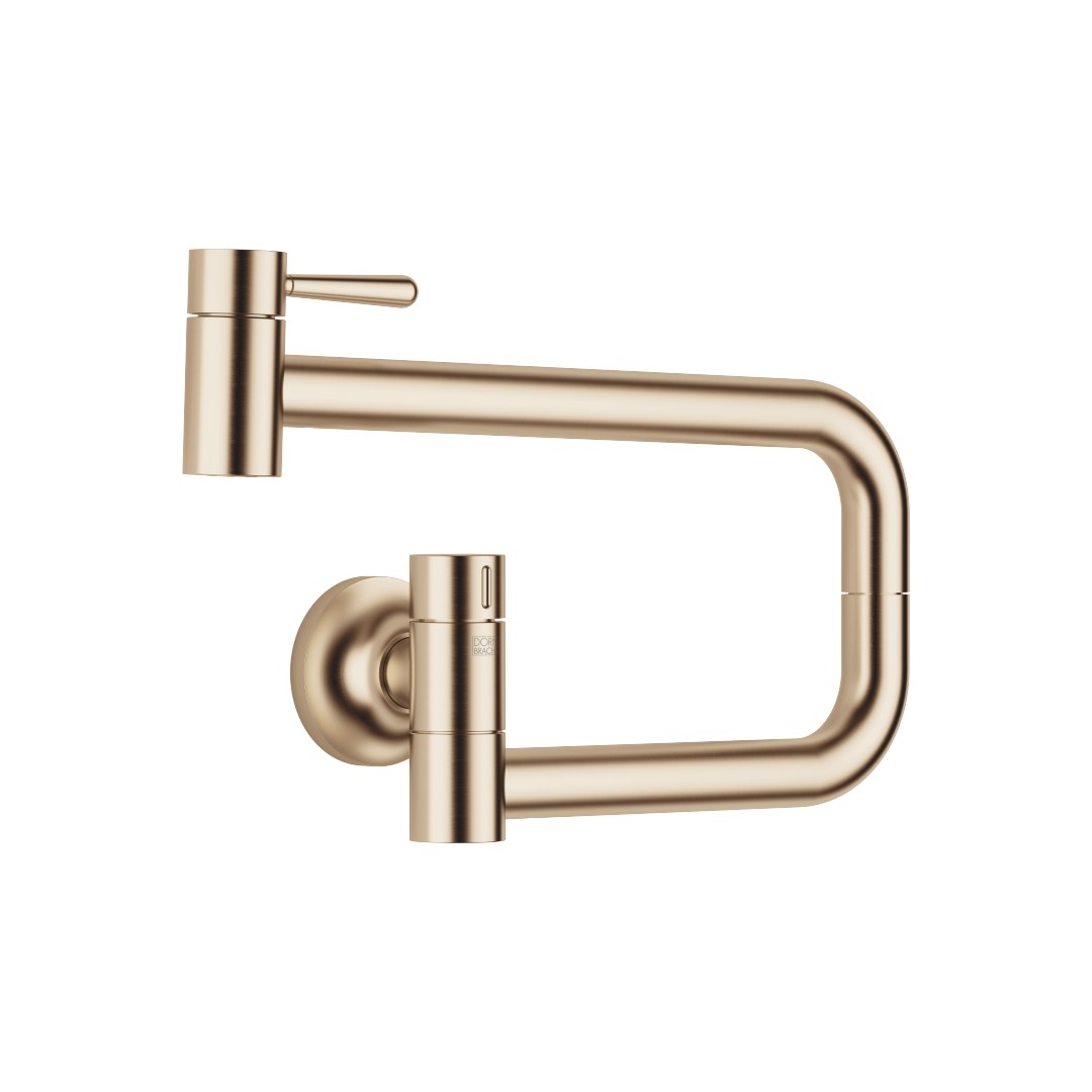 Dornbracht POT FILLER Kaltwasserventil VAIA 30805809 Champagne gebürstet (22kt Gold) 30805809-46