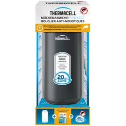 Thermacell Mückenabwehr Protect, Graphit, ohne Wirkstoff - Mückenschutz Standgerät