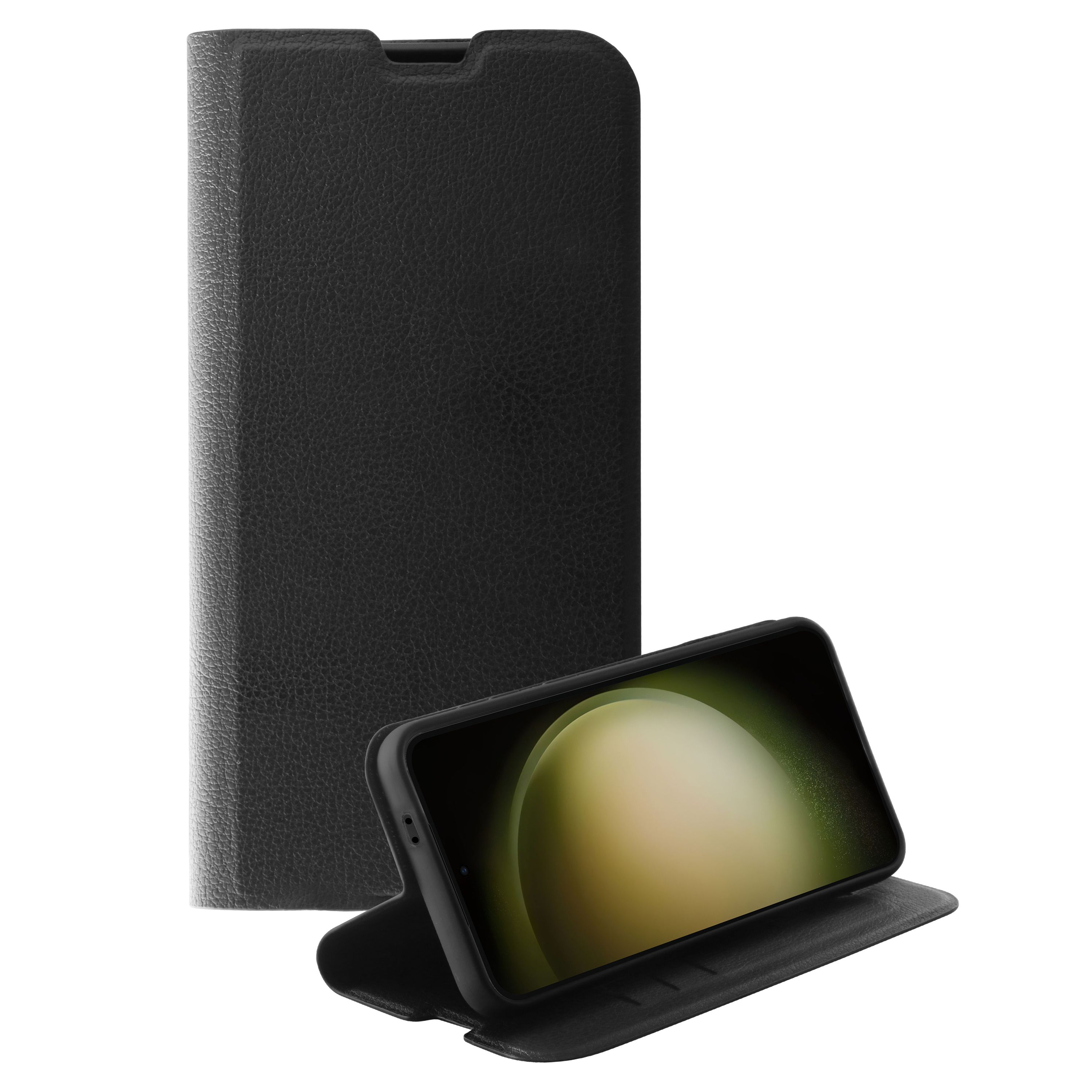 Vivanco Geldbörsenhülle für Samsung Galaxy S24+ Premium Wallet (Schwarz) 64081