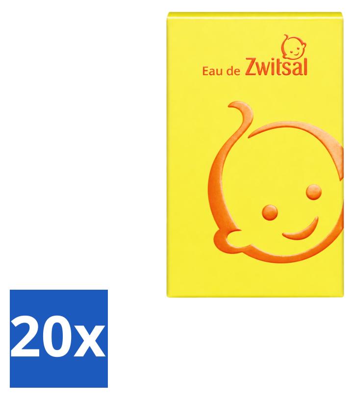 20 x Zwitsal Eau de Toilette - Vertraute Duft - 95 ml - Vorteilspackung - 20 Stücke