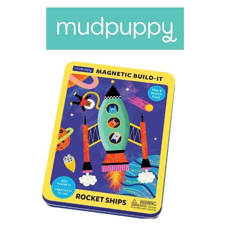 Mudpuppy Magnetic Construction Space Rockets (MP63823)