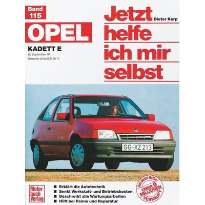 Opel Kadett E (ab Sep. 84), Taschenbuch von Dieter Korp, Motorbuch Verlag, 978-3-613-01160-1