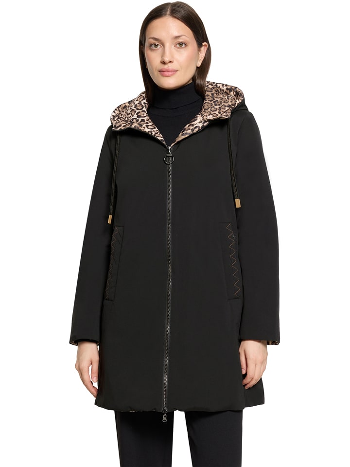 Betty Barclay Wendemantel in Beige/ Schwarz - 36