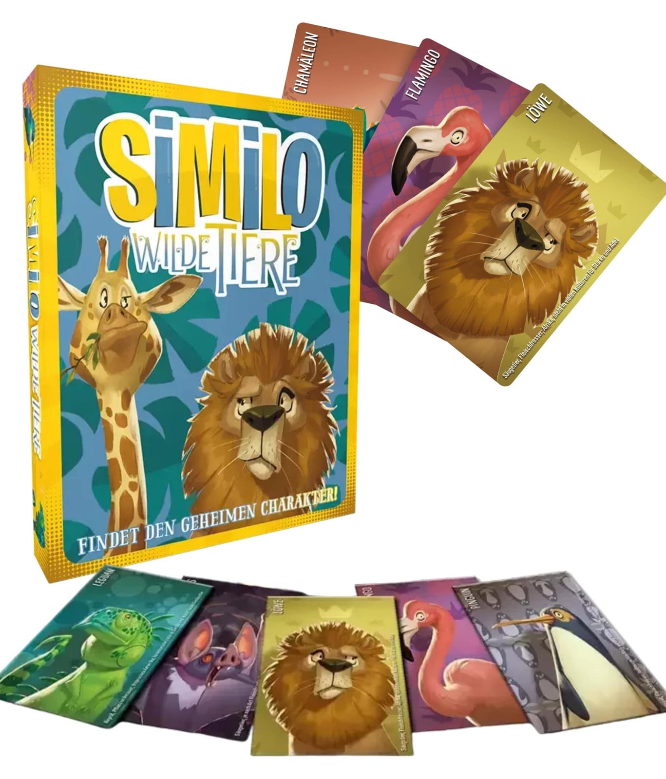 Horrible Games Similo Kaartspel Wilde Dieren voor kinderen en families vanaf 7 jaar