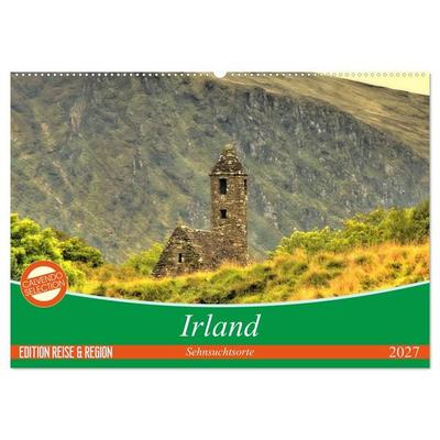 Irland - Sehnsuchtsorte 2027 (Wandkalender 2027 DIN A2 quer), CALVENDO Monatskalender