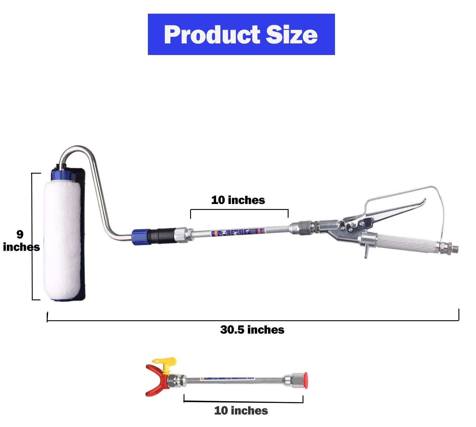 DUSICHIN DUS-133 Verfschilderbeschermer voor spuitapparaten en high-pressure airless systemen