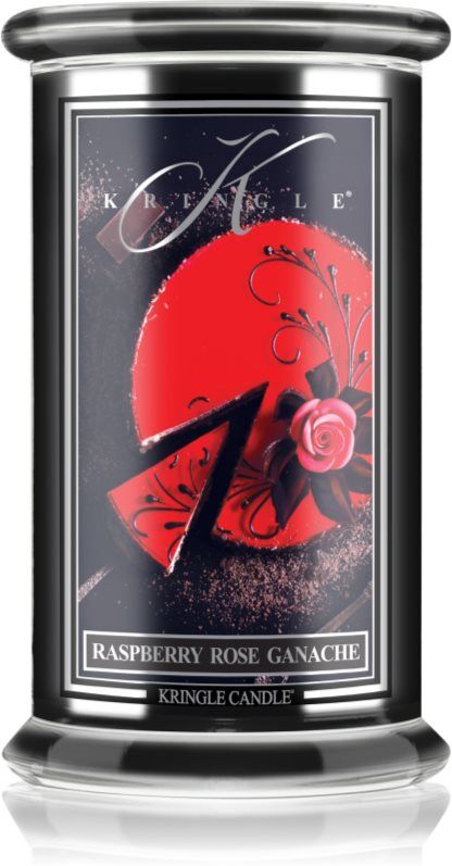 Kringle Candle Reserve Raspberry Rose Ganache bougie parfumée 623 g