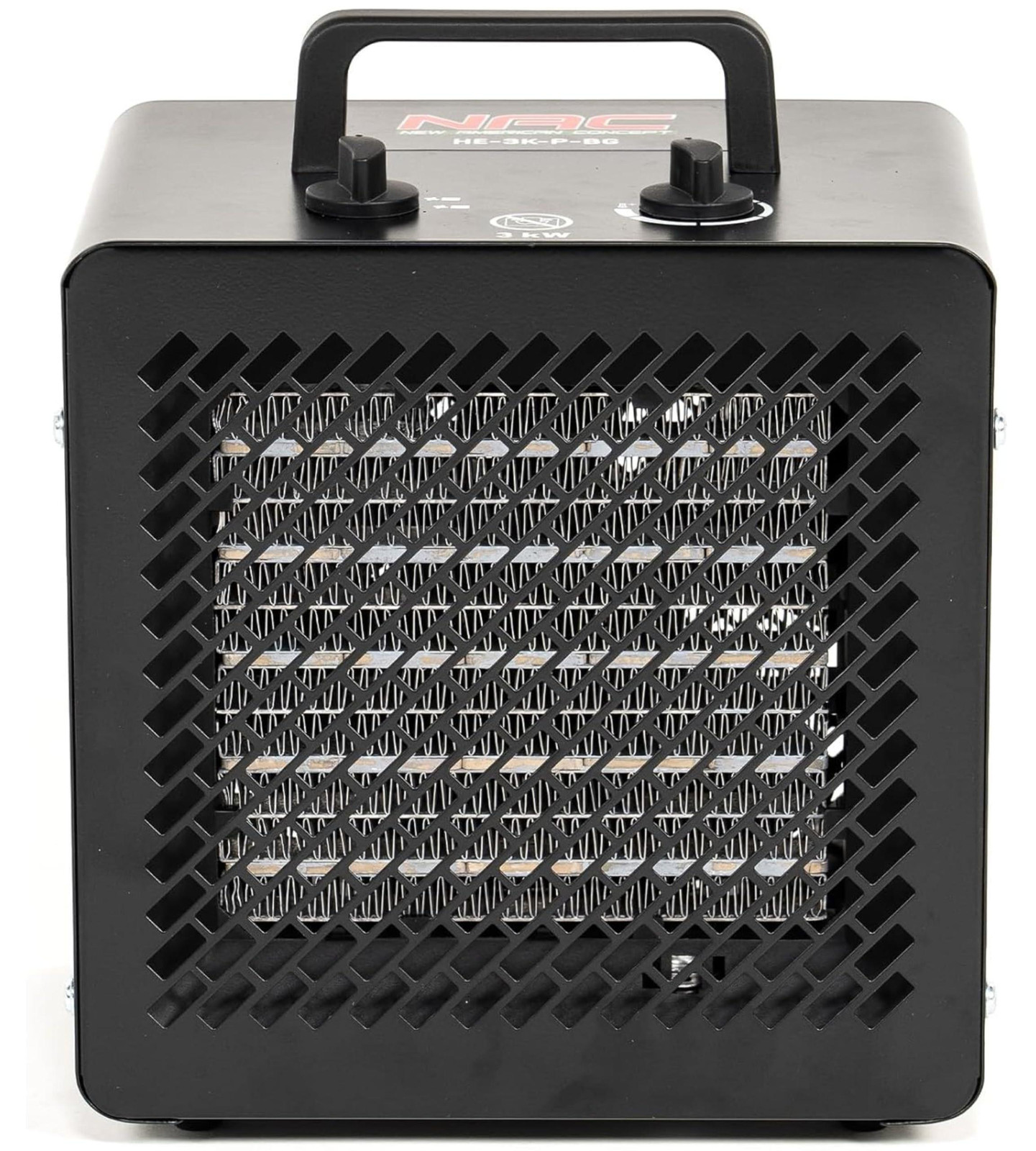 NAC New American Concept Elektrische keramische verwarming met thermostaat, 3000 Watt