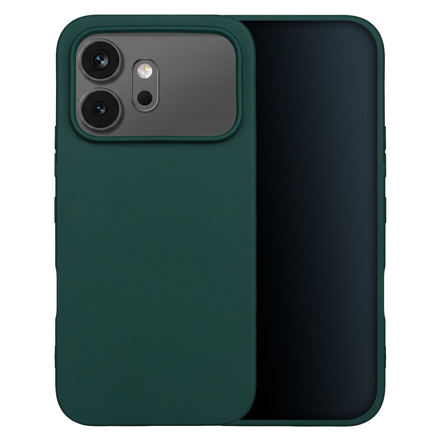 OEM Matt TPU case for Honor 600 forest green (Honor 600) (GSM276267)