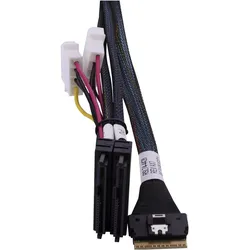 Microchip ACK I SLIMSASX8 2SFF 8639X4 U.2 (80 cm, SlimSAS), Interne Kabel (PC)