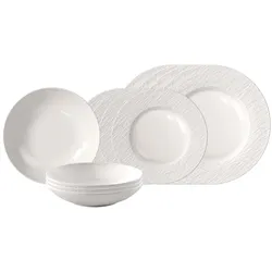 Villeroy & Boch, Geschirrset, Manufacture Ice Tafelservice (12 Stk.)